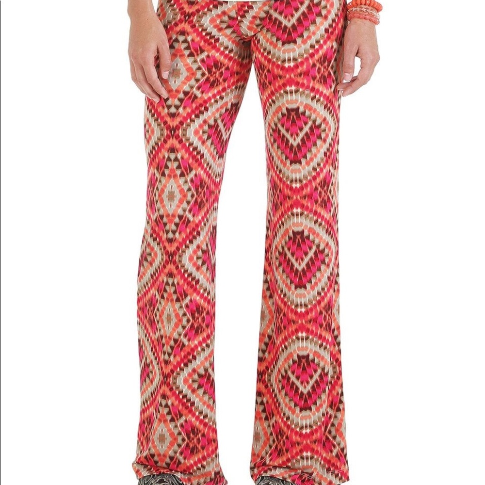Wrangler Hippie Palazzo Pants High Waisted Sz M